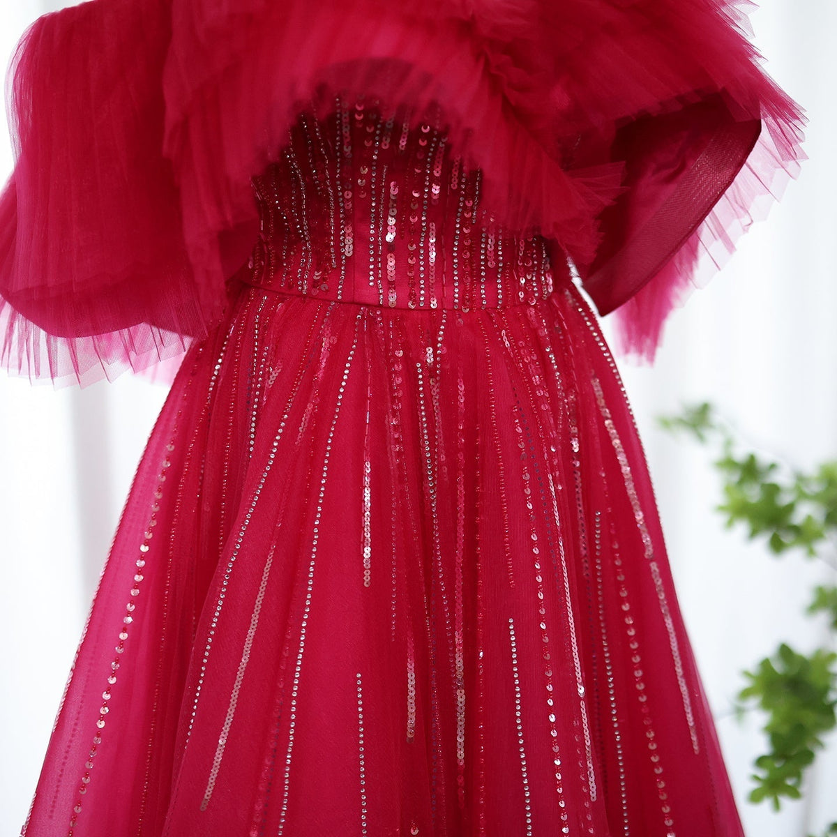 Luxury Dubai Ball Gown Fuchsia Evening Dress for Women Wedding 2023 Off Shoulder Arabic Celebrity Party Gown SS390