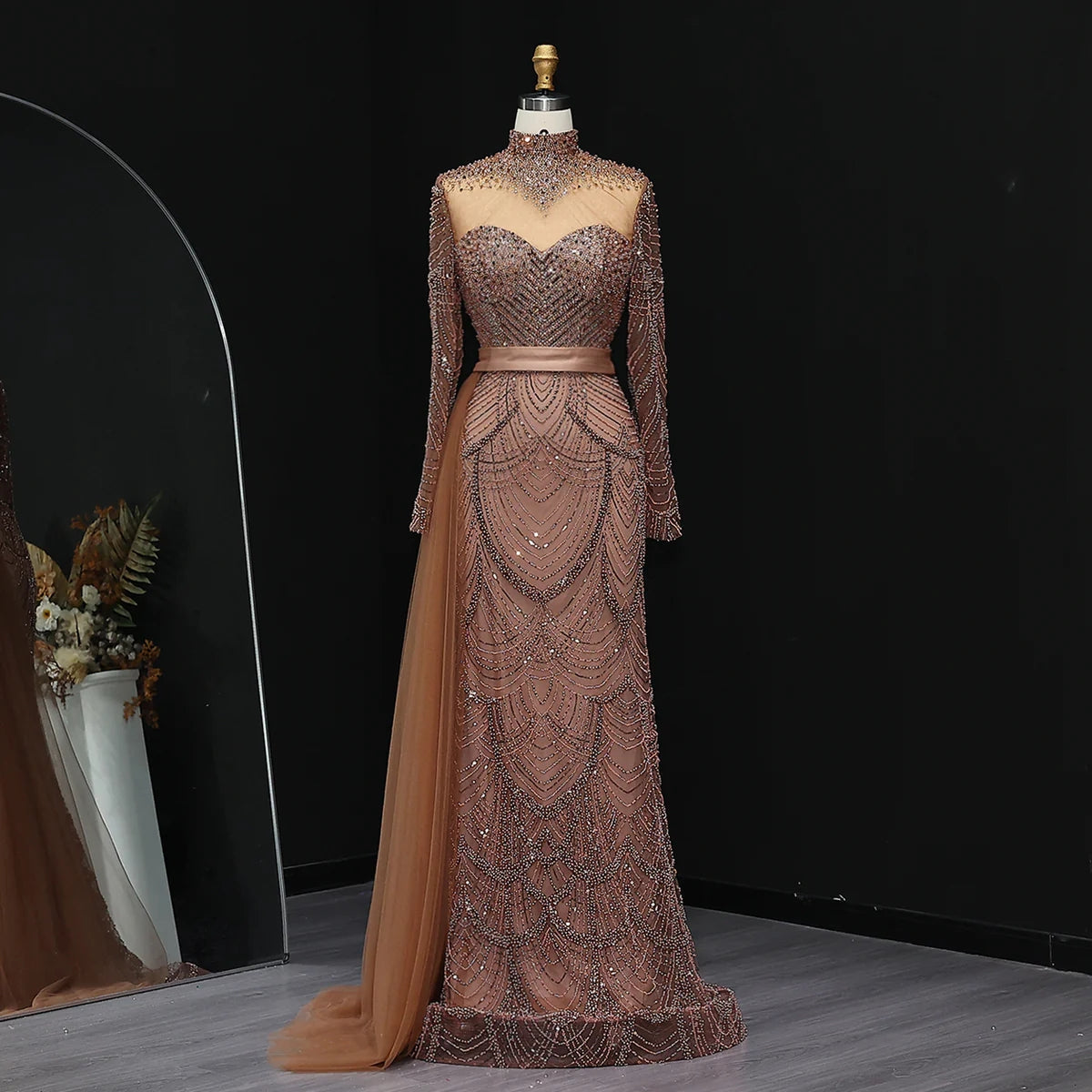 VC-Brown Dress