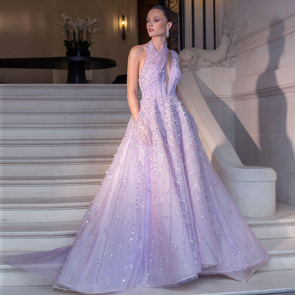 VC-Lilac/Purple Dress