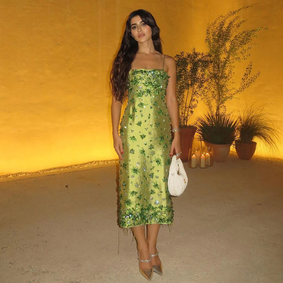 VC-Sage/Green Dress