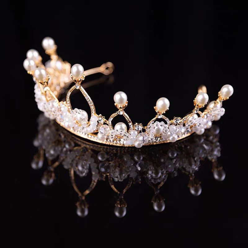 Jill Girls' dress tiara Children's Headband for Birthday Party W005