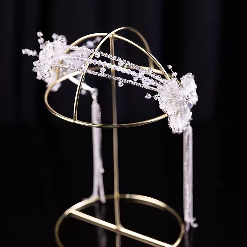 Jill Girls' dress tiara Children's Headband for Birthday Party W007