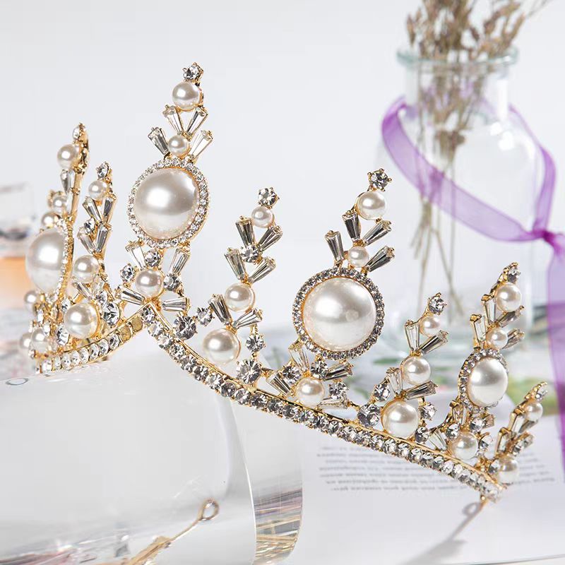 Jill Girls' dress tiara Children's Headband for Birthday Party W008