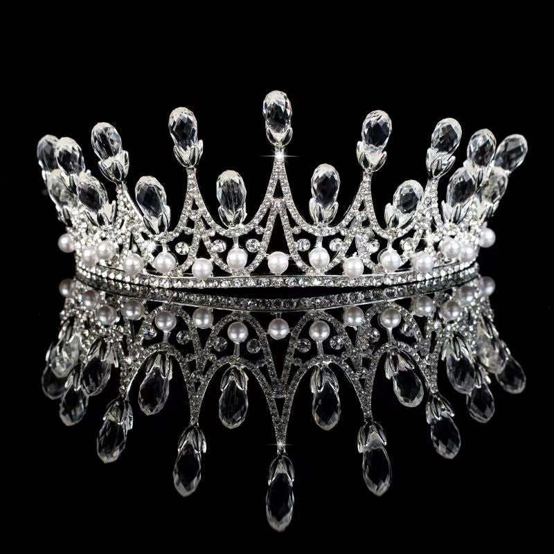 Jill Girls' dress tiara Children's Headband for Birthday Party W009