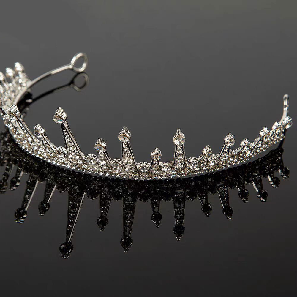 Jill Girls' dress tiara Children's Headband for Birthday Party W010