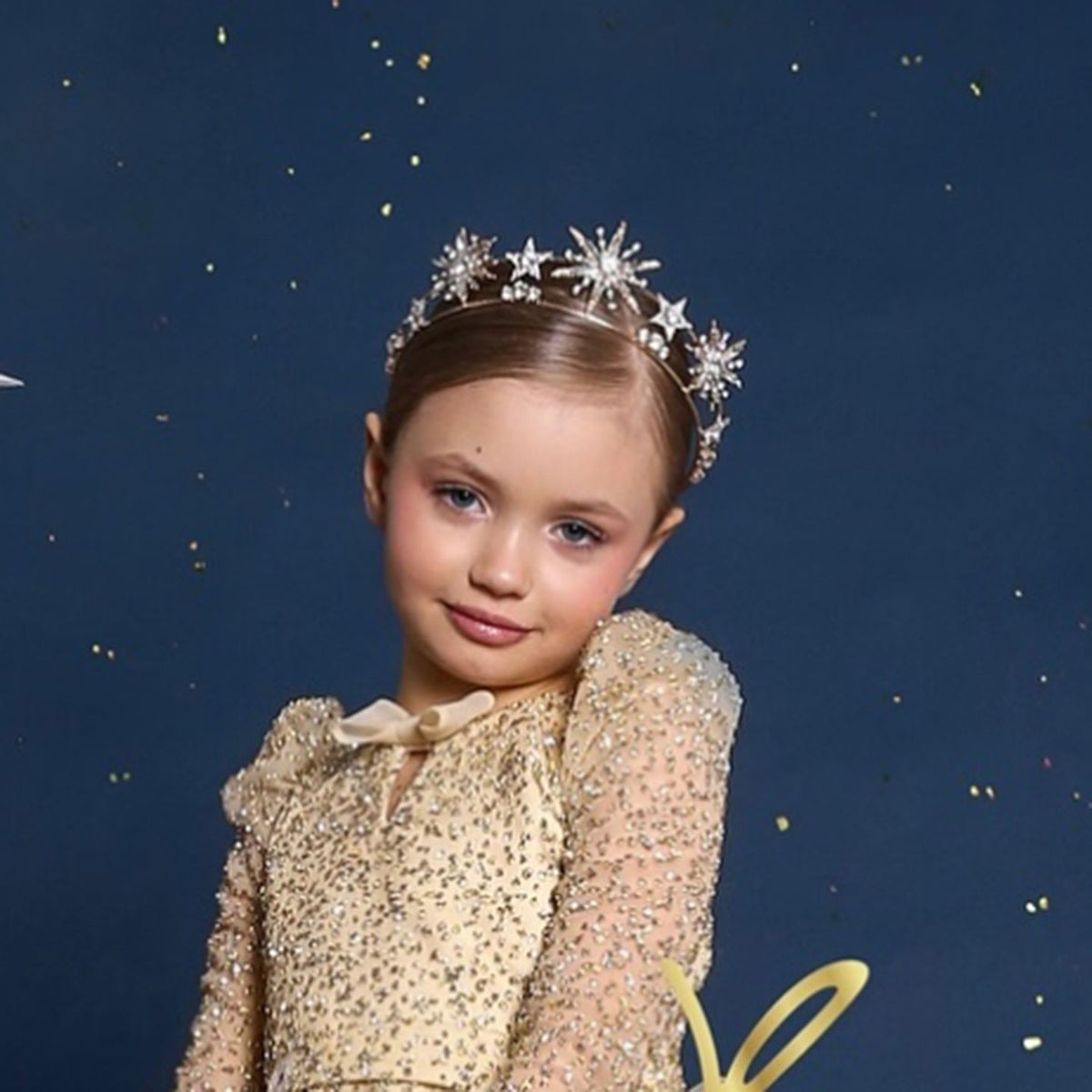Jill Girls' dress tiara Children's tiara Headband for Birthday Party W012