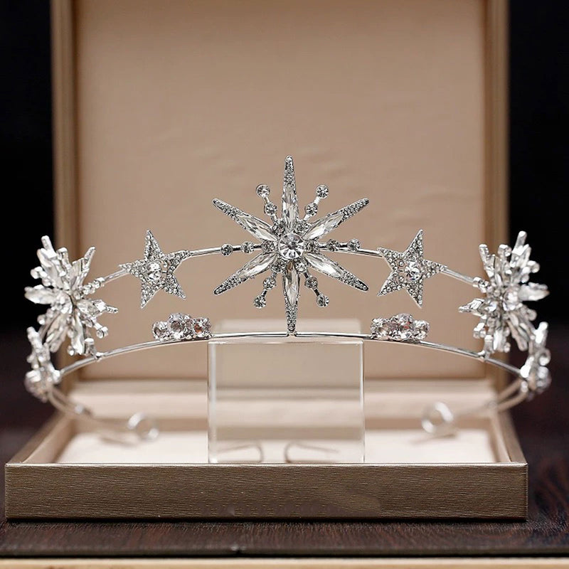 Jill Girls' dress tiara Children's tiara Headband for Birthday Party W012