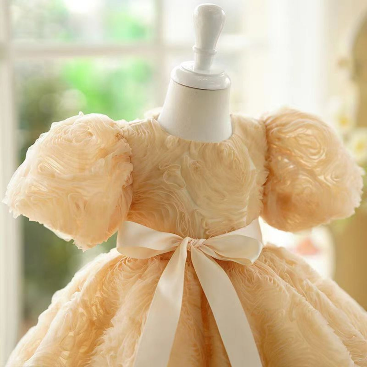 Jill Pink Girl Dress Kids 1st Toddler Birthday Party Holiday Gown J751