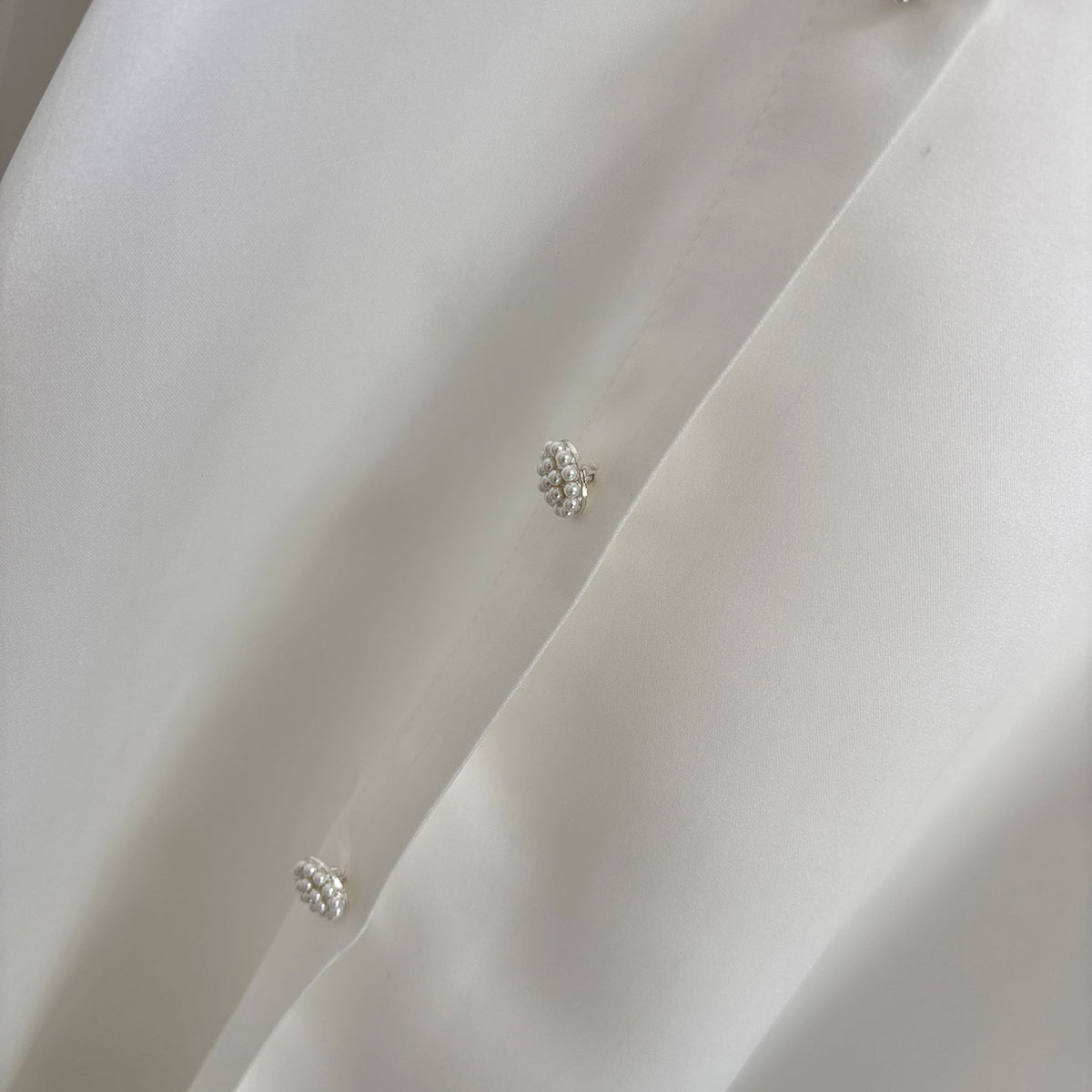 Jill White Satin First Communion Weddding Party Girl Dress J297