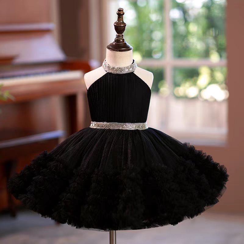Jill White Tulle Girl Birthday Holiday Party Dress J342