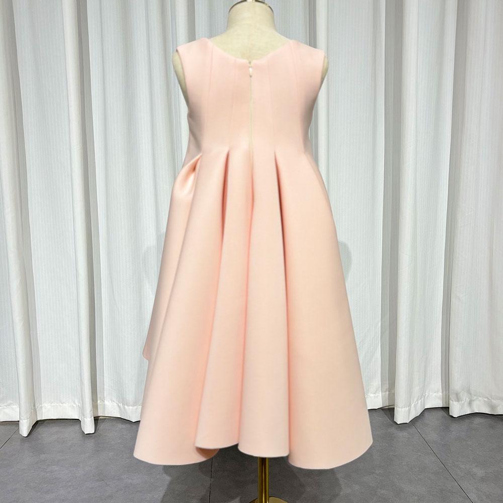 Jill Wish Elegant White Girl Dress Handmade Flowers Princess J386