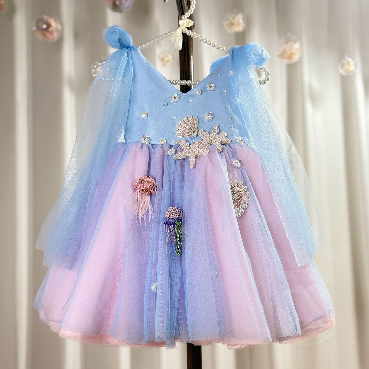 MILK ジュエル　shell dress GS2834 | Sweetheart Glitter Jewel Babydoll Short Dress | GLS