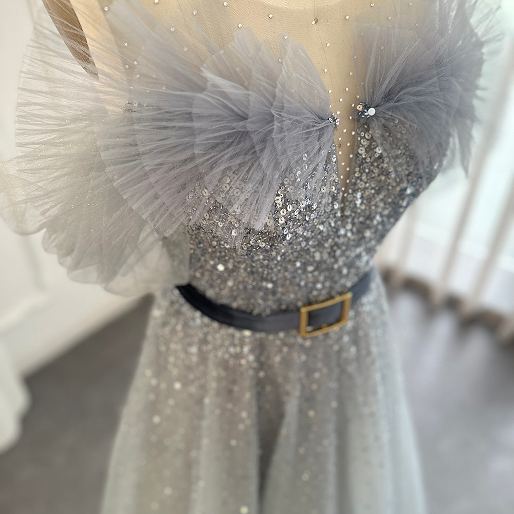 Luxury For Sale Pink Off Shoulder Evening Dress SS375