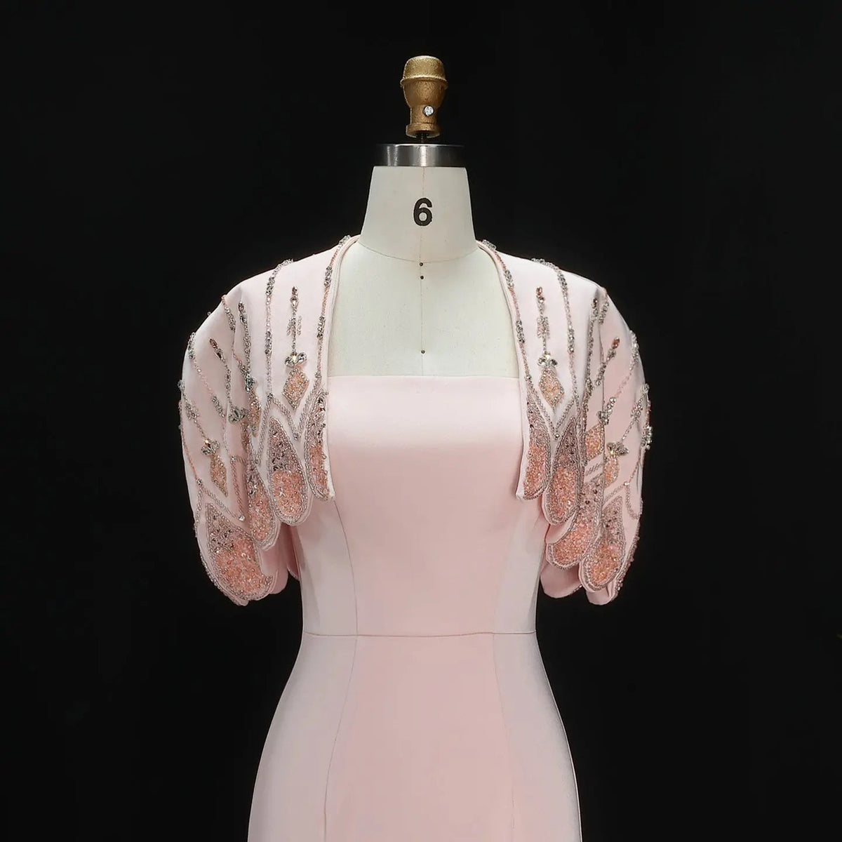 bolero jacket for evening dress Formal Long Sleeve Lace Bolero Jacket